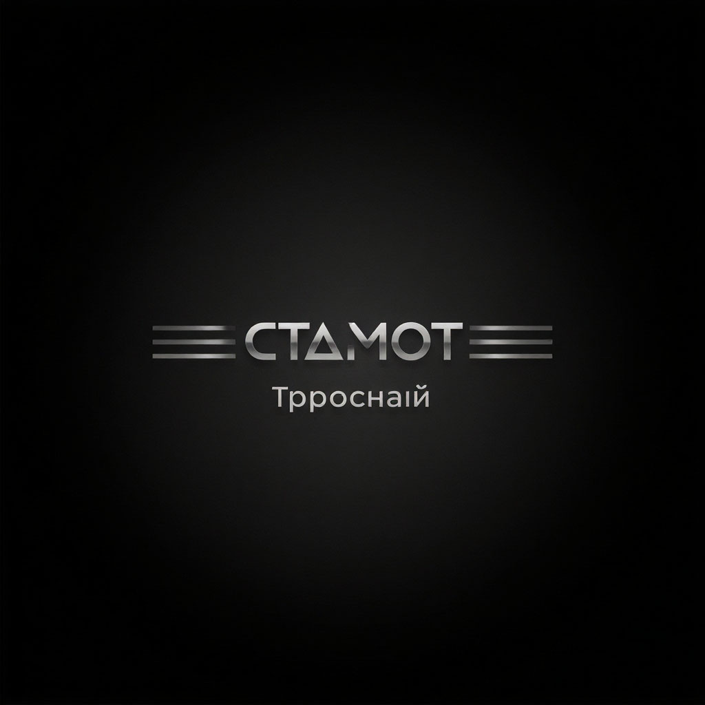 Цех автосервиса с направленным светом и инструментом на тёмном фоне
