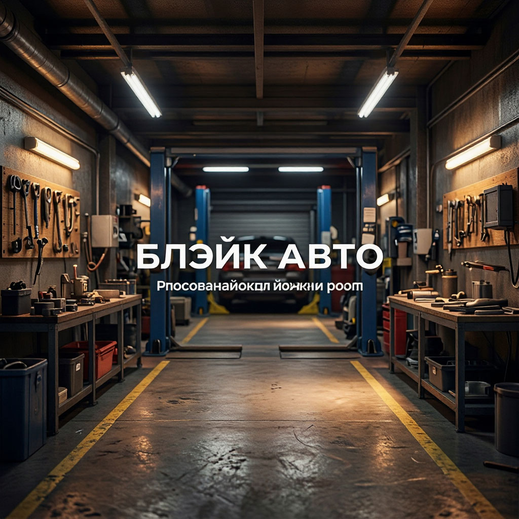 Вход в автосервис БЛЭК АВТО, дневной свет